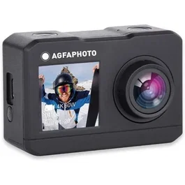 AgfaPhoto Cámara Deportiva AC7000, 2.7K 16MP, Ángulo de Visión 120º, Gris